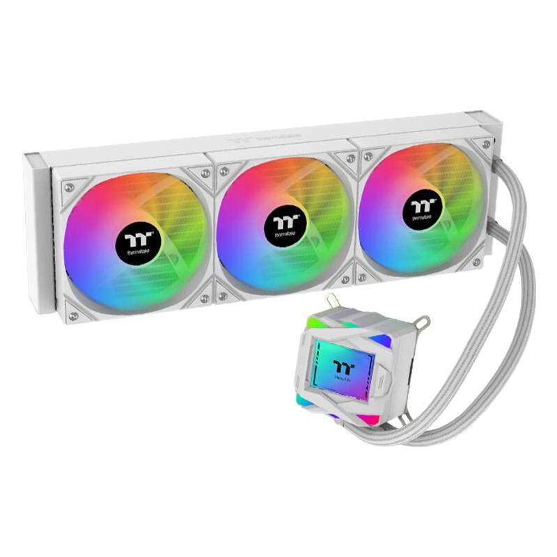 Tt钢影360一体式CPU水冷散热器ARGB风扇水冷支持LGA1700全铜冷头