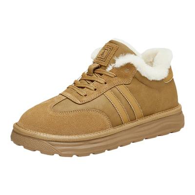 TATA他她厚底加绒德训鞋