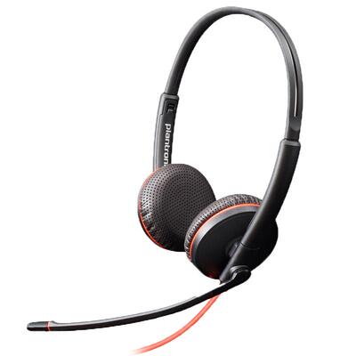 缤特力3.5mm+USB双接口话务耳机