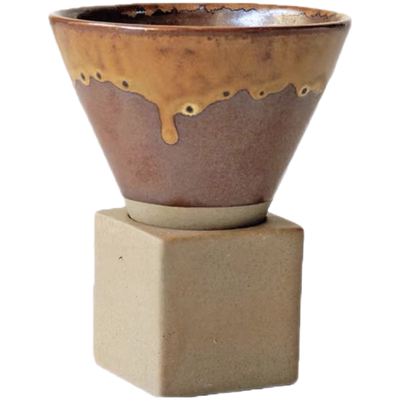 ins中式创意陶瓷漏斗状马克杯