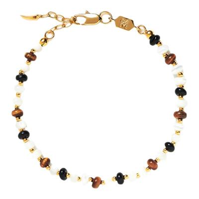 Missoma珍珠母贝串珠手链女礼物