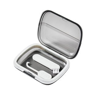 放隐形牙套盒保持器收纳盒隐适美矫正随身便携假牙存储的盒子清洗