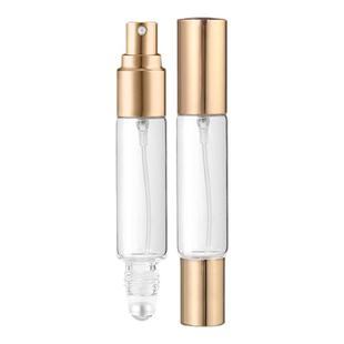 momoup2支双头2用可喷雾可涂滚珠走珠香水分装瓶高端便携分装10ml