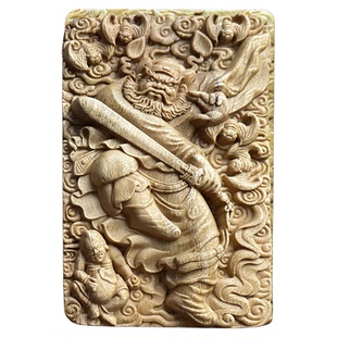 钟馗挂件钟馗吊坠桃木钟馗桃木挂件461牌