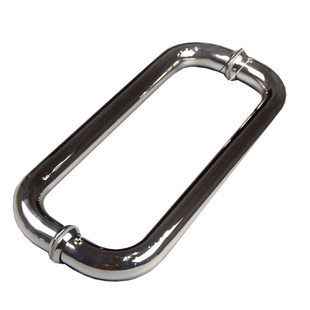 玻璃门拉手不锈钢大门把手加厚圆管玻璃门配件木门扶手O型275