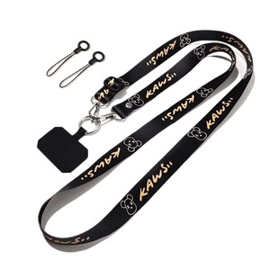 手机挂绳长款斜挎可肩背挂脖子结实耐用挂链男女款网红卡通可爱创意可背带子不勒脖挂坠手机壳通用带固定贴片