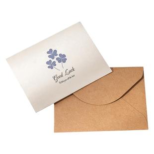 卡片小贺卡高级感开学生日复古信纸信封套装圣诞节新年送礼留言卡