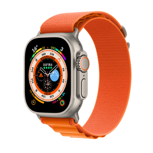 适用iwatch11高山回环表带applewatch苹果手表编织尼龙表带ultra