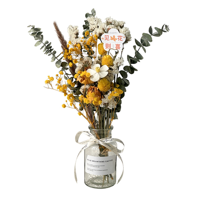 ins风干花花束长久装饰无异味