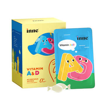 【3盒起购】inne因你维生素AD婴幼儿ad新生儿敏宝儿童胶囊实付217元到手包邮 【3盒起购】inne因你维生素AD婴幼儿ad新生儿敏宝儿童胶囊实付217元到手包邮