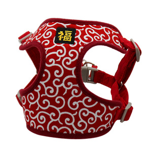 宠物狗狗牵引绳防爆冲背心带扣胸背小大型犬柯基柴犬比熊可爱背带