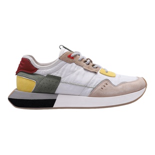 马乐凯2026春夏新款拼色厚底时尚休闲男女百搭透气增高户外运动鞋