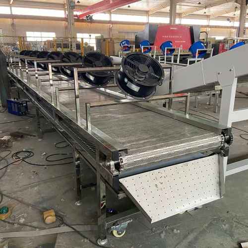 厂家批发单冻网带输送机 食品级网带输送设备 米粉输送带