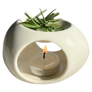 无烟无味家用天然小茶蜡椰子蜡烛台香薰蜂蜡植物火大加热温茶供佛