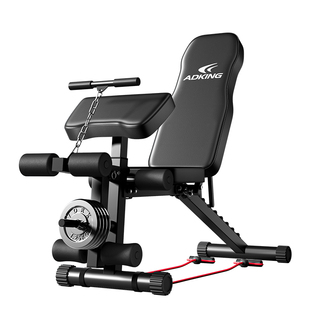 多功能牧师哑铃凳家用健身商用仰卧起坐辅助器男士杠铃卧推飞鸟凳