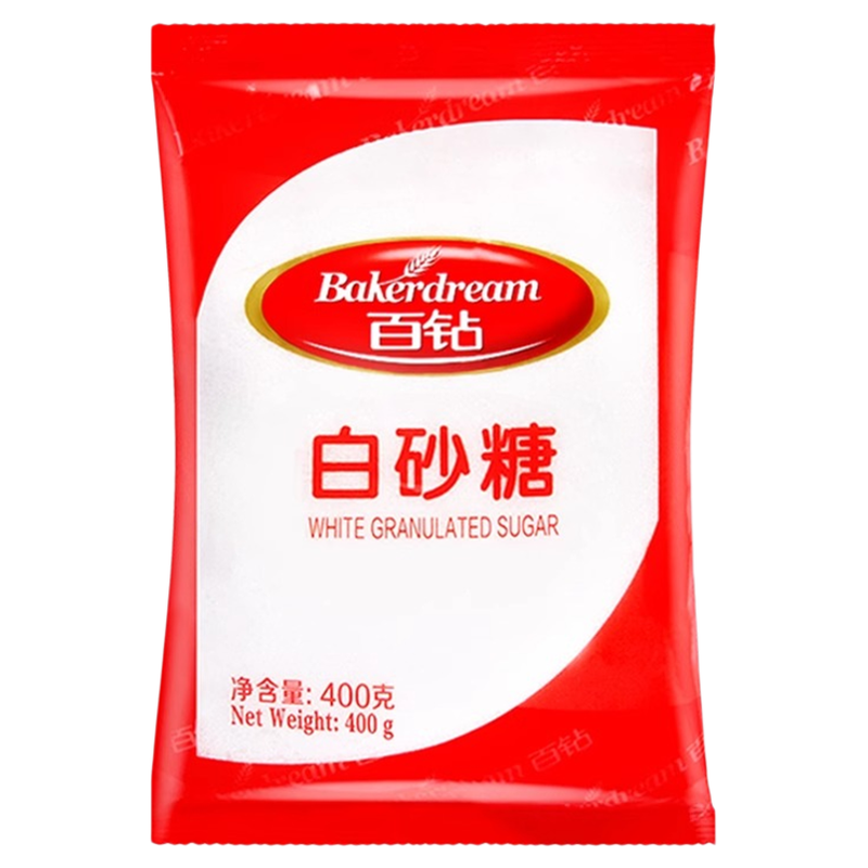 安琪百钻白砂糖细砂糖家用400g