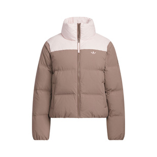 【自营】Adidas/阿迪达斯保暖撞色运动宽松鸭绒面包羽绒服KC2660