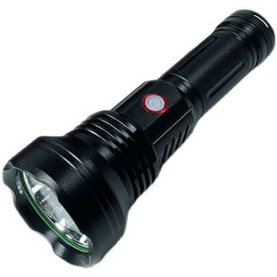 XHP50强光手电筒超亮聚光定焦TYPE-C充电探照灯矿夜路巡逻搜救灯