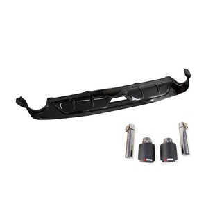 适用于25款型格前铲侧裙后唇改装型格小包围套装后扰流板天蝎尾喉