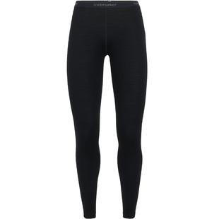 icebreaker可机洗美利奴羊毛女260 Tech保暖打底裤户外徒步滑雪