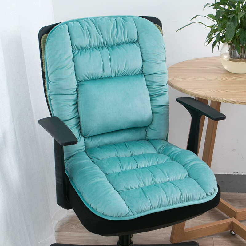 坐垫靠背一体办公室久坐神器电脑座椅垫子护腰垫腰靠垫屁股垫冬季