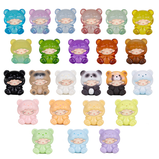 【JOTOYS/奇偶潮乐】YUMO云梦小熊软糖系列盲盒萌粒潮流玩具盲袋