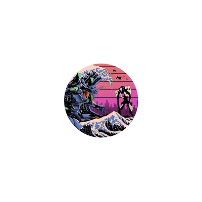 tlp反光车贴eva新世纪初号机防水