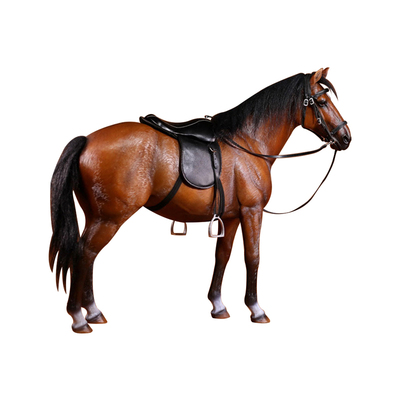 【JXK官方店】温血马模型摆件