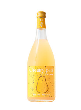 奶油梨酒果酒微醺低度甜酒晚安酒