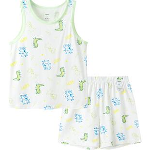 【小猪佩奇IP】巴拉巴拉宝宝背心套装夏季空调服男女童睡衣家居服