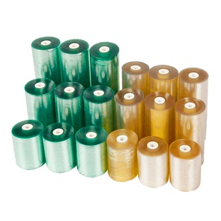 环保PVC电线膜打包透明拉伸膜自粘嫁接膜免打结包装缠绕膜5-15cm