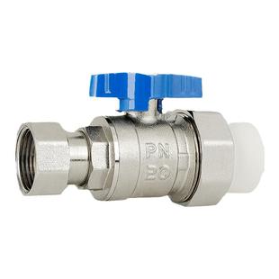 全铜内丝内牙PPR活接球阀4分6分1寸转接暖通25太阳能水管阀门加厚