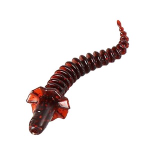 桑巴围裙针尾浮水轻舞虫软饵倒钓德州专用高弹螺纹泡泡反螺纹假饵