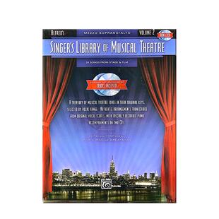 女中音 歌唱家音乐剧图书馆 卷二 附CD 原版进口乐谱书 Mezzo-Soprano Singers Library of Musical Theatre Vol 2 HL00322220