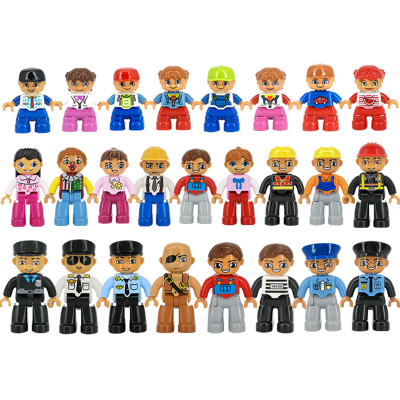 兼容乐高大颗粒积木公仔人仔人偶