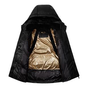 骆驼企鹅系列2026新款保暖羽绒服女加厚连帽情侣面包服短款外套