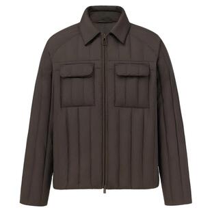 【波司登AREAL】新款羽绒服男士时尚轻奢90鹅绒短款外套衬衫领