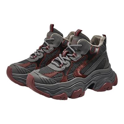 顺丰包邮在底中低帮赫本风女鞋