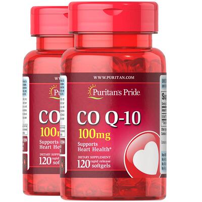 辅酶Q10软胶囊100mg美国进口护心