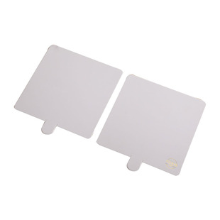 一次性慕斯蛋糕底托垫三角切块金色加厚千层蛋糕纸垫烫金logo定制