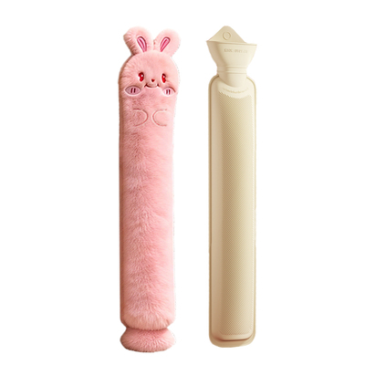 长条热水袋冬季暖床被窝专用大号防爆暖水袋2026热敷神器保温内胆