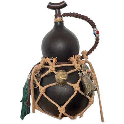 天命人黑悟空酒葫芦大漆酒壶水壶古风摆件装酒热水非遗网红老式