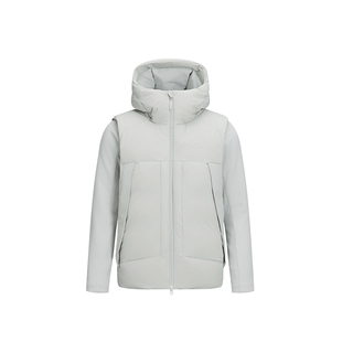 umbro茵宝运动羽绒服鸭绒冬季男款保暖马甲摇粒绒内里三合一外套