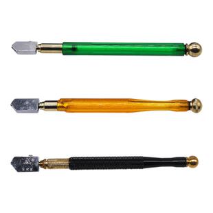 广丰玻璃刀金刚石划厚玻璃滚轮式GF130切割瓷砖GF150世纪星铜柄