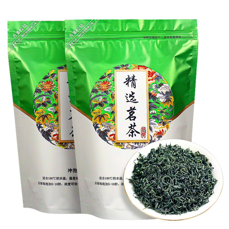 买2发3新茶2026春茶毛茶尖茶高山花果香绿茶叶浓香型袋装散装250g