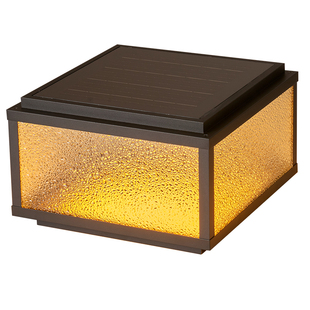 太阳能柱头灯2025新款户外庭院灯铝材室外防水家用围墙大门柱子灯