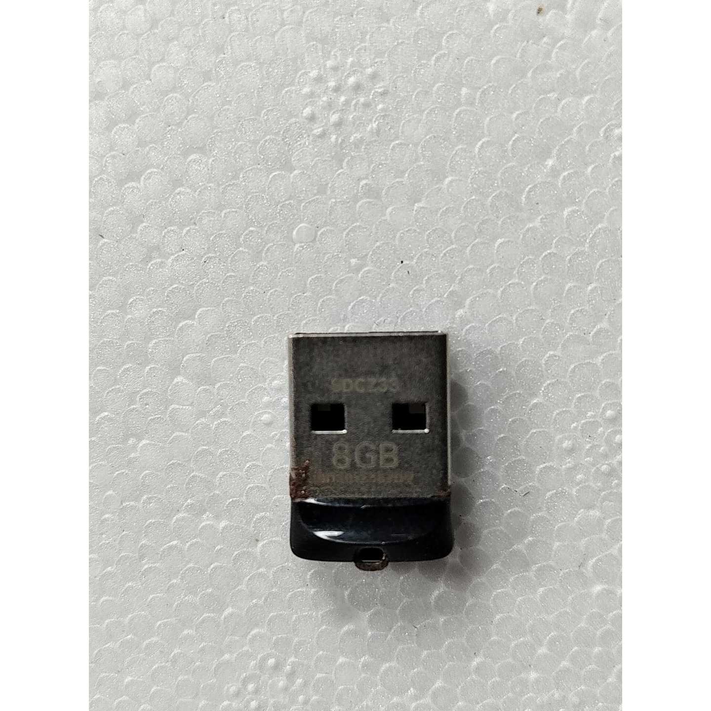 SanDisk闪迪u盘 8G 酷豆SDCZ33金属迷你车载U