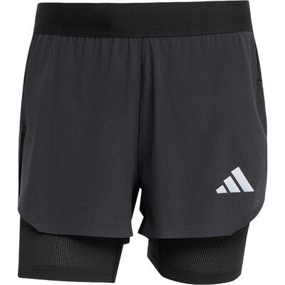 Adidas/阿迪达斯官方正品SHORTS男士二合一跑步运动短裤KE2286