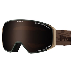 Proudcat骄傲的猫滑雪眼镜男女专业单双板护目镜磁吸雪镜防雾图门