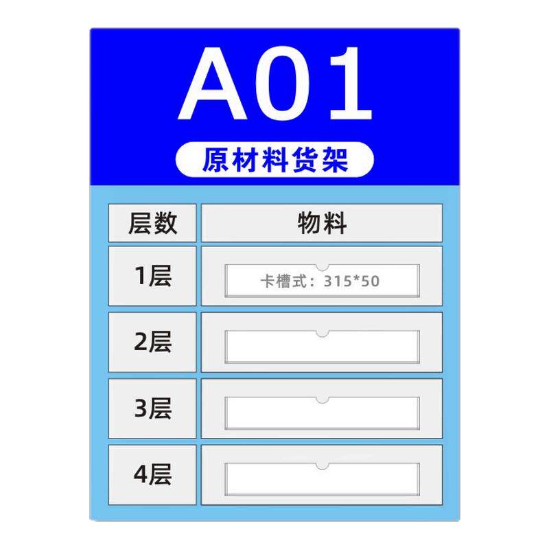 仓库货架库位管理看板库存仓储定位导视牌物料出入状态牌可更换擦写记录标识牌车间库存盘点信息货架看板定制